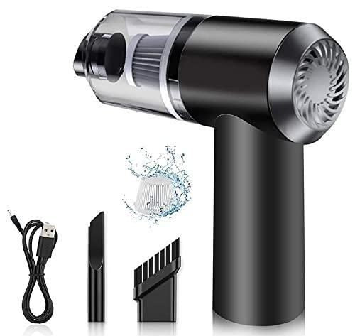 2 in 1 Vacuum Cleaner-Handheld Vacuum Car Cleaner Air Duster Wireless Rechargeable Home